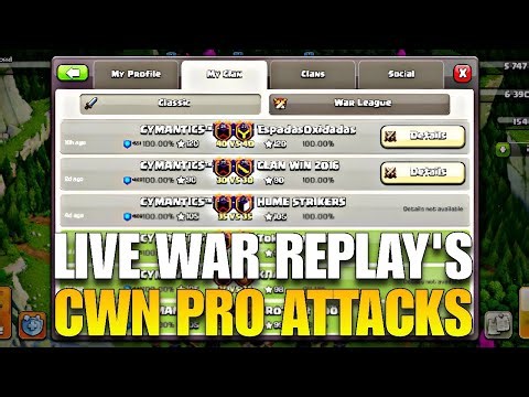 🔥 10 WAR WIN STREAK 🔥 | CWN PRO REPLAYS | LIVE WAR ATTACKS | CLASH OF CLANS TH17 MAX BASES