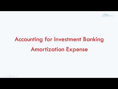 Accounting for Amortization Expense