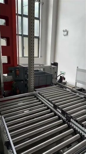 Automated Warehouse Racking Robot Arm #WarehouseRobot #RackingSystem #AutomatedWarehouse