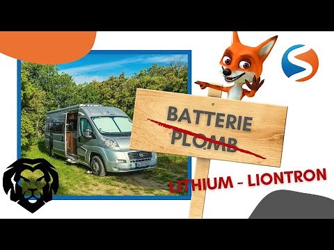 Montage de batterie lithium Liontron à la place d'une batterie plomb sur un Fiat Ducato