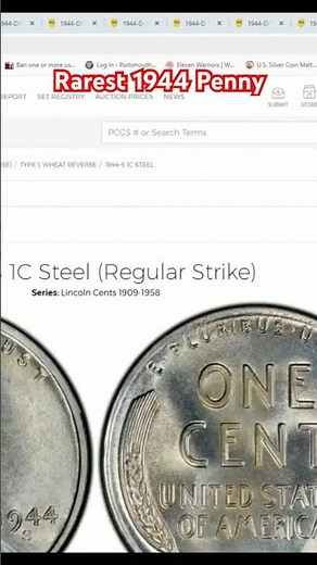 Rarest 1944 Penny - What Is 1944 Wheat Cent Worth