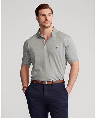 Polo Ralph Lauren Men's Big & Tall Classic-Fit Soft Cotton Polo - Macy's