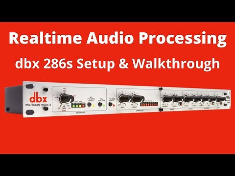DBX 286s Mic Preamp/ Processor Setup