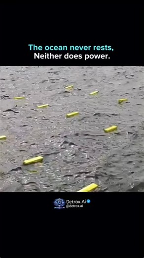 𝐃𝐄𝐓𝐑𝐎𝐗 𝐀𝐈 on Instagram: "🌊 Power from Waves: The Ocean’s Hidden Energy The ocean never rests — and neither does its energy. Wave power technology captures the continuous motion of sea waves and converts it into clean electricity, day and night. Unlike solar or wind, wave energy is highly predictable and consistent, making it a powerful renewable option for coastal and island communities. As nations work to decarbonize their grids, wave energy can act as a strong complement to offshore w