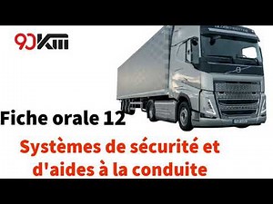 Oral sheet 12: safety and driving assistance systems
