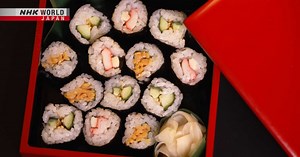 Colorful Hosomaki Sushi Rolls - Dining with the Chef Mini