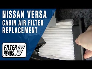 How to Replace Cabin Air Filter Nissan Versa