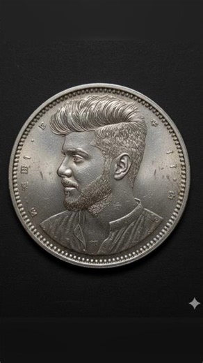 Google gemini Embossed Coin Portrait || Gemini photo edit #coin #gemini