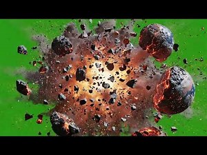 Intense Earth Green Screen Explosion FX for Dramatic VFX Scenes | Royalty Free Download