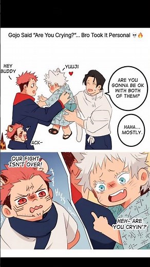 Gojo Said “Are You Crying?”… Bro Took It Personal 💀🔥 Gojo vs Sukuna