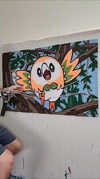 Turning Pokémon Card Art into a Custom Rug 🔥🔥