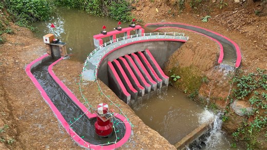 This tiny hydropower dam produces more power than you think!