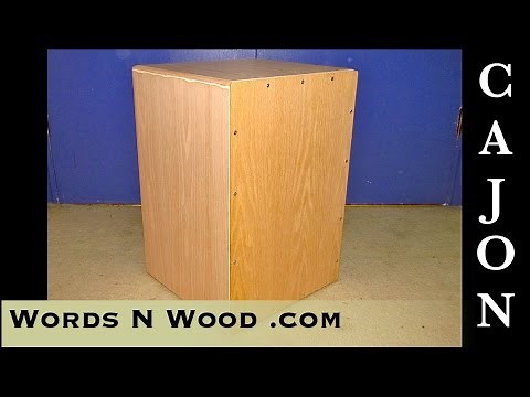 Building a Cajon -- out of THIN plywood (WnW #8)