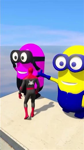 GTA 5 Epic Water Ragdolls Spiderman Jump/Fails Ep 160 #shorts