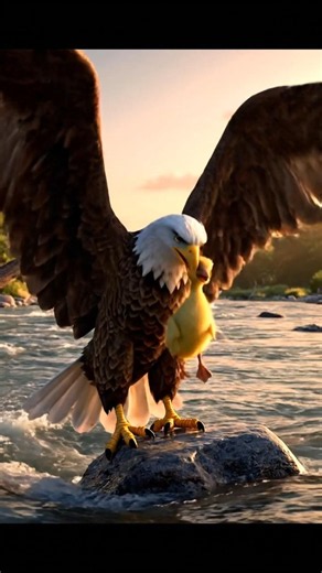 The Brave Bald Eagle 🦅🇺🇸