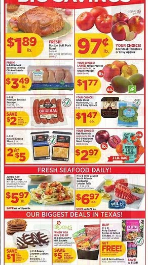 H-E-B Weekly Ad 06/10 - 06/16