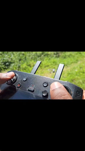 The Presidential Drone Manager Naitwa Mwangi doing some fertilizer spraying in a Kericho Tea Farm. | Dennis Itumbi