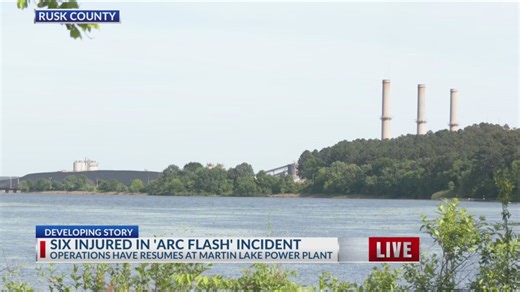 6 hospitalized following electrical explosion at East Texas power plant