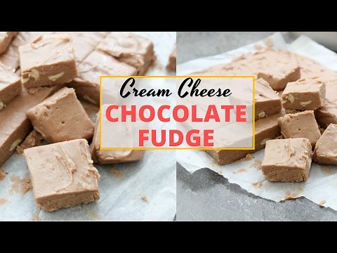 Chocolate Cream Cheese Fudge