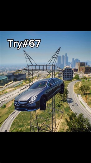 Powerline Stunt🤯 #GTA #gtastunts #drift #gtastunt #fivem #GTA5