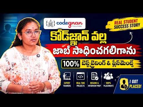 Student to IT Professional 💻 Python Full Stack Course Genuine Review & Placement | Codegnan