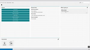 Metrohm Autolab NOVA 2 - Dashboard