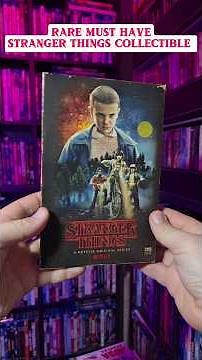 RARE STRANGER THINGS: SEASON ONE VHS STYLE BOX SET - UNBOXING | BD