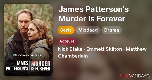 James Patterson's Murder Is Forever seizoen 2: releasedatum en geruchten nieuw seizoen