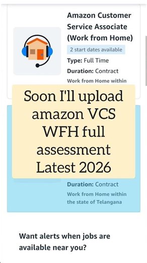 subscribe for amazon vcs assessment ❤ #easyworkfromhomejobs #remotework #vcs