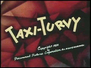 TaTaxi-Turvy - Popeye E203 (1954) Popeye driving a taxi cab Popeye polishes his old-fashioned taxi cab beside a "taxi stand" just as Bluto comes by, driving his more modern taxi, and proceeds to bump Popeye's out of its place. Still, Popeye gets a client but is sabotaged by Bluto who cuts away the old taxi's rear section without its owner noticing, then steals his fare. Later, by the time Popeye has finished repairing his cab by using his pipe as a blowtorch, Bluto has returned from his run in t