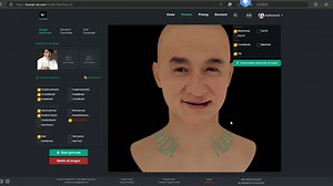 快速生成高质量的面部模型!!