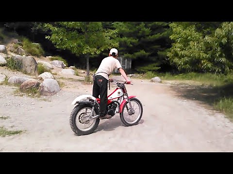 Yamaha TY175 trials