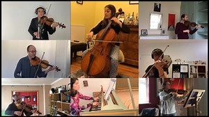 358K views · 10K reactions |  In need of some pure, unadulterated joy? Listen to this wonderful recording of Vivaldi's Concerto in D major for Four Violins, performed remotely by some of the musicians of our Orchestra. | Royal Ballet And Opera | Facebook