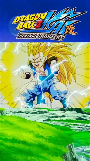 Gotenks turns Super Saiyan 3 for the first time | Dragon Ball Z Kai #shorts #dbz #dragonball
