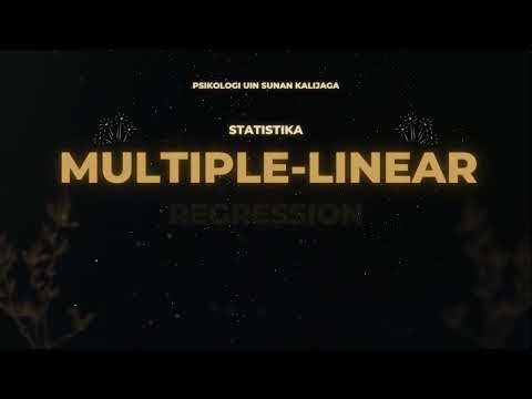 TUTORIAL MULTIPLE LINEAR REGRESSION JAMOVI REGRESI BERGANDA