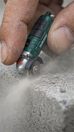 This Tiny Grinder Cuts Concrete?! 😳🔥 Power Test!