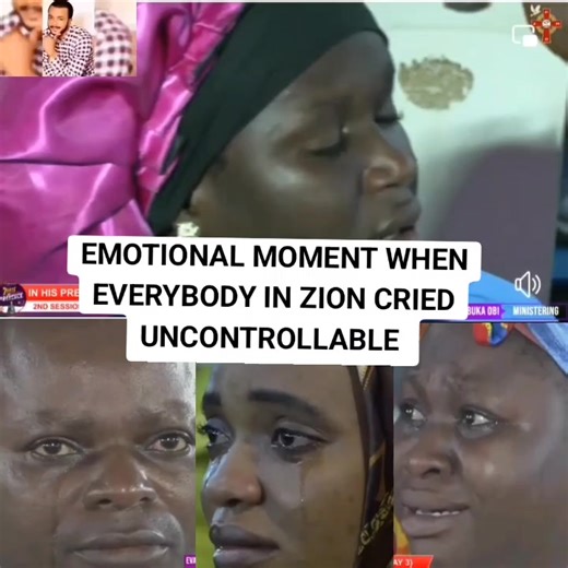 Heart-Wrenching Moments in Zion: Emotional Tears and Uncontrollable Crying