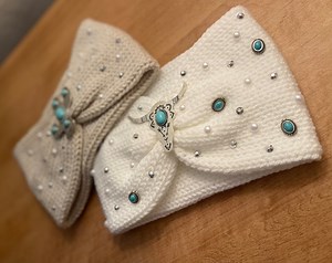 Cache-oreilles en tricot western fabriqué en Californie