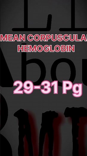 MCV,MCH, MCHC.normal range, unit #hematology #bmlt #paramedical