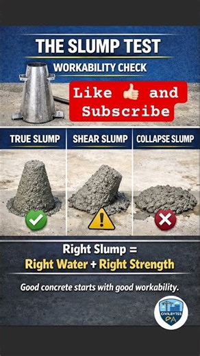 Why Slump Test Is Done | Concrete Workability