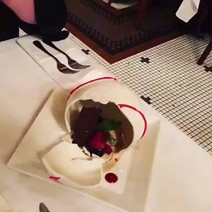 Start 2018 off with a grand slam! Our "Breaking Ball" dessert is back for New Year's Eve. Stop by our River North, Rosemont or Lombard locations to try it out [while supplies last] Break open the 3/4 lb white chocolate baseball with the keepsake Harry Caray’s bat to reveal a decadent flourless chocolate cake and cappuccino chocolate chip gelato. Holy Cow! | Harry Caray's Italian Steakhouse