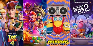 10 Highest-Grossing Animated Films of All Time Revealed, New Release Overtakes Top Spot