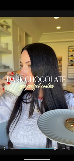 Easy Dark Chocolate Cookies Recipe