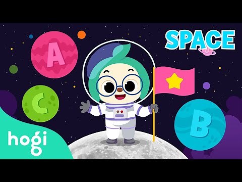 Sing Space ABCs | Hogi Space Song | Outer Space Adventure | Pinkfong Planet song | Learn with Hogi