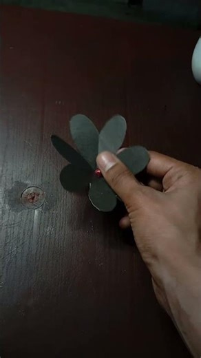 Beautiful Black Paper Flower DIY 🖤 | Easy Craft