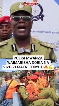 MWANZA POLICE STRENGTHEN PATROL AND BARRIERS IN SENSITIVE AREAS🔥 #breaking #protest #mwanza #shorts