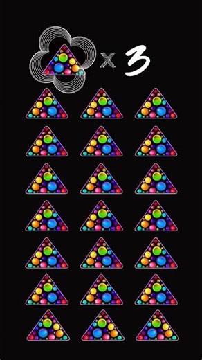 Find the 3 Different Triangles Before Time Runs Out! 🔺🔥 | Visual Brain Test #shorts