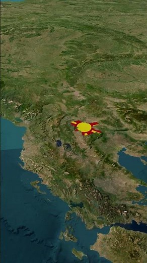 North Macedonia | mapimator #mapanimation #geographythroughmaps #mapimator #northmacedonia #balkans