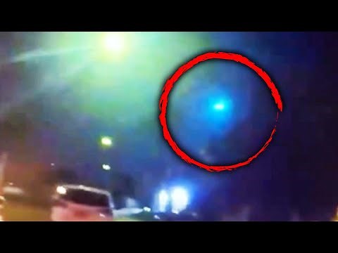 Bodycam Footage Captures Mysterious Light Falling From Sky