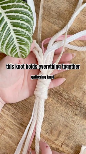 the gathering knot: pulling it all together 🤍